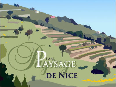 Plan paysage de Nice